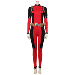 Lady Deadpool Wanda Wilson Cosplay Kostüm Outfits Halloween Karneval Jumpsuit