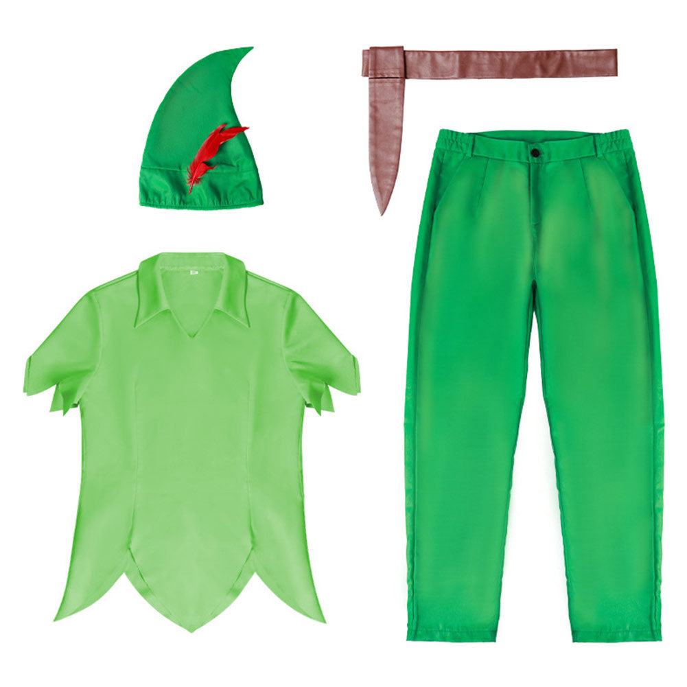Erwachsene Peter Pan Cosplay Kostüm Halloween Karneval Outfits