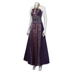 Black Panther: Wakanda Forever Cosplay Ramonda Kostüm Halloween Karneval Kleid
