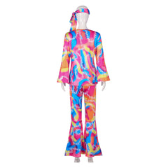 Film Barbie 2023 Hippie Kostüm Set Barbie Cosplay Halloween Karneval Outfits