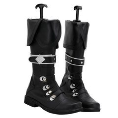Genshin Impact Diluc Cosplay Schuhe Stiefel Halloween Schuhe