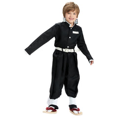 Kinder Kamado Tanjirou Blade of Demon Destruction Cosplay Kostüm