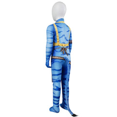 Kinder Avatar 2 Cosplay Kostüm Halloween Karneval Jumpsuit