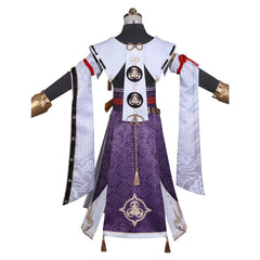 Genshin Impact Kujo Sara Cosplay Costume Halloween Karneval Outfits