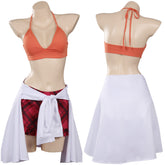 One Piece Film: Red Nami Cosplay Kostüm Halloween Karneval Outfits