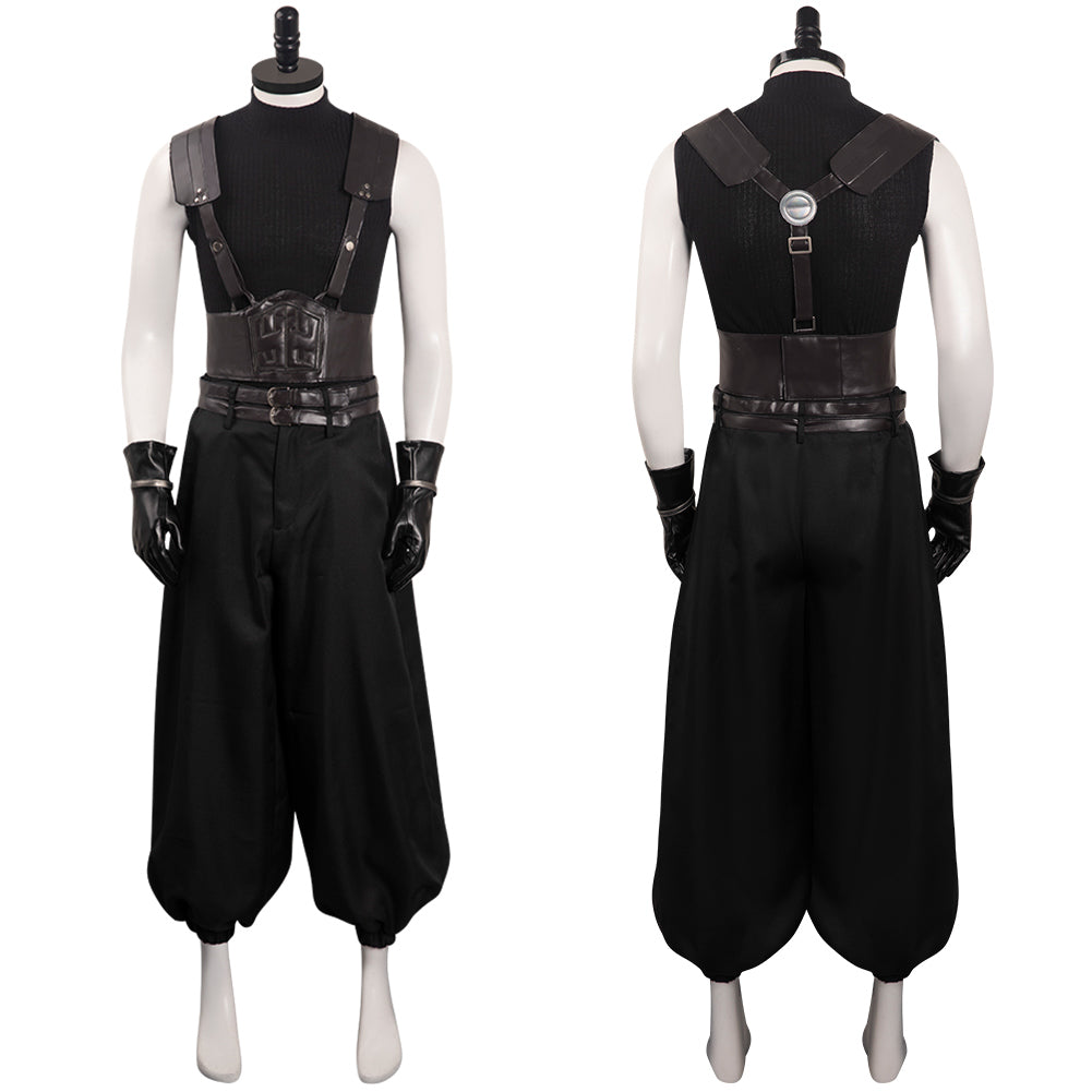 Crisis Core: Final Fantasy VII Reunion Zack Kostüm Cosplay Halloween Karneval Outfits