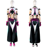 Street Fighter Han Juri Kostüm Set SF Cosplay Halloween Karneval Outfits