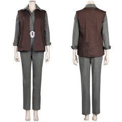 DAMEN Prinzessin Leia Cosplay Kostüm Halloween Karneval Outfits