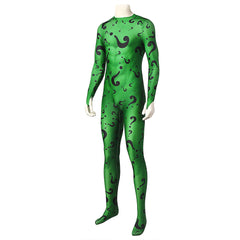 Riddler Cosplay Kostüm Outfits Halloween Karneval Jumpsuit
