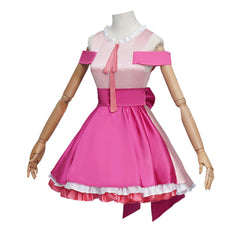 OSHI NO KO Hoshino Ruby rosa Kleid Cosplay Kostüm Halloween Karneval Outfits