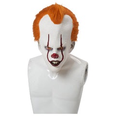 Es: Kapitel 2 IT Pennywise The Clown Maske Cosplay Kopfbedeckung Halloween Fasching Maske
