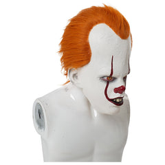 Es: Kapitel 2 IT Pennywise The Clown Maske Cosplay Kopfbedeckung Halloween Fasching Maske