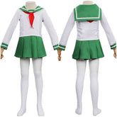 Kinder Inuyasha Higurashi Kagome Cosplay Kostüme Halloween Karneval Outfits