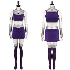 Teen Titans Starfire Cosplay Kostüm Halloween Karneval Outfits