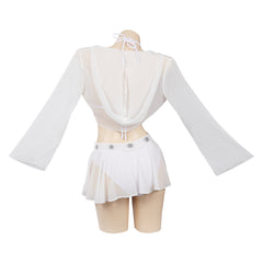 Prinzessin Leia Cosplay Bademode Damen Sommer Originell 3tlg. Bademode