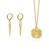 Spion Familie S×F Dorn Prinzessin Gold Halskette Ohrringe Cosplay Schmuck Geschenke