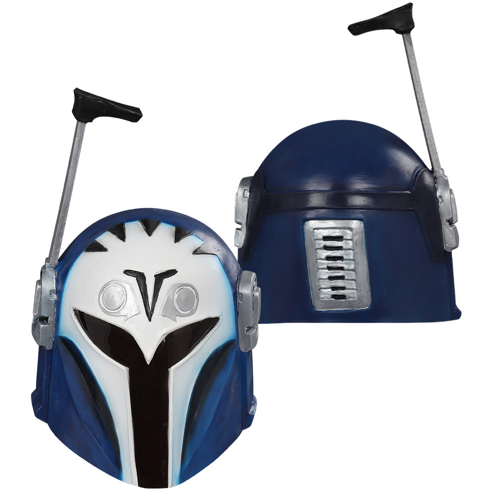 Bo-Katan Kryze Maske The Mandalorian Latex Maske Helmet Halloween Karneval Requisiten