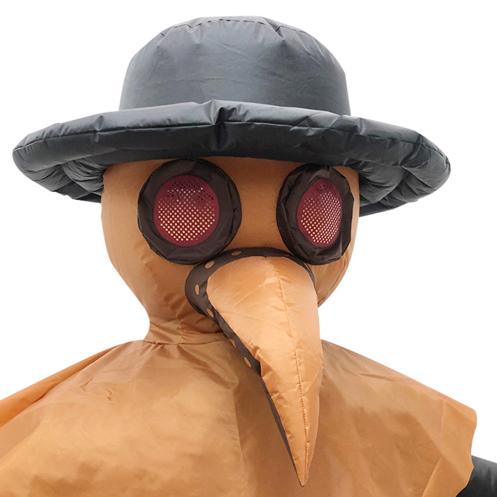 Fettkostüm Plague Doctor Pestdoktor Cosplay Aufblasbare Halloween Kostüm