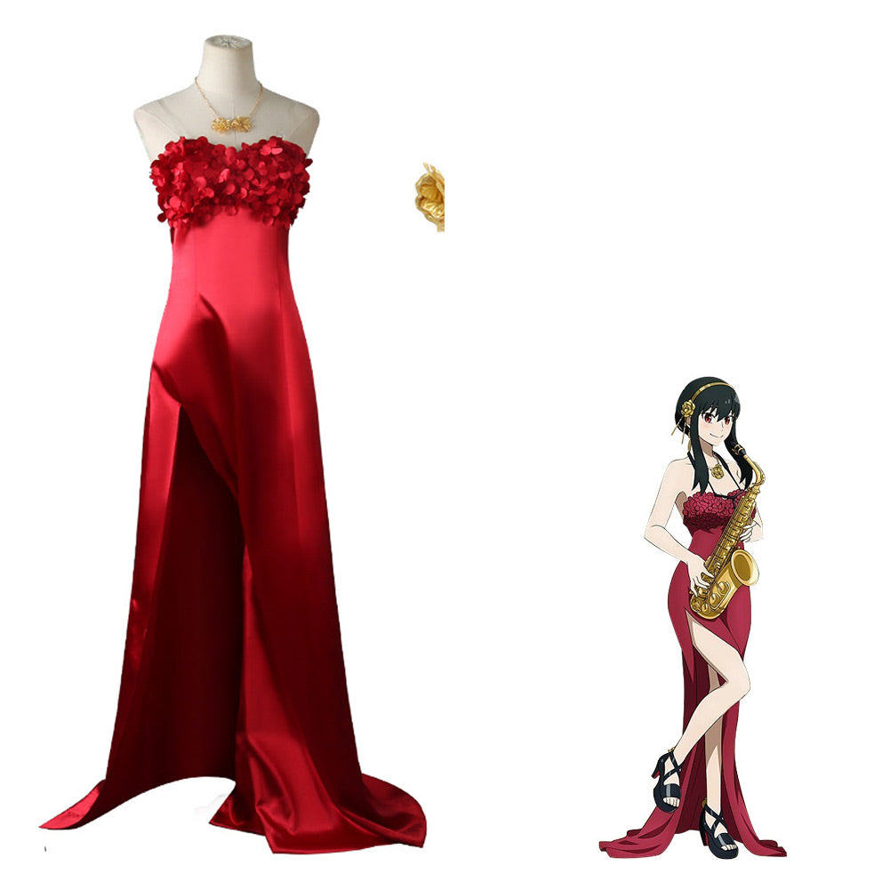 Spion Familie S×F Thorn Princess Cosplay Kostüm Outfits Halloween Karneval Kleid