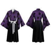 Demon Slayer Kokushibo Kostüm Kimono Cosplay Halloween Karneval Outfits