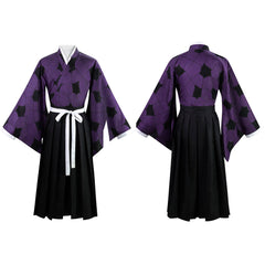 Demon Slayer Kokushibo Kostüm Kimono Cosplay Halloween Karneval Outfits