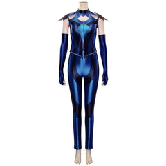 Mortal Kombat 11 Cosplay Kitana Kostüm Halloween Karneval Outfits