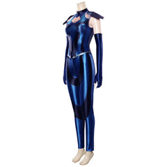 Mortal Kombat 11 Cosplay Kitana Kostüm Halloween Karneval Outfits