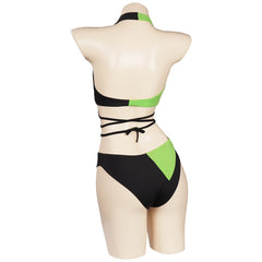 Kim Possible Shego Bikini Badeanzug Erwachsene Damen zweiteilige Bademode