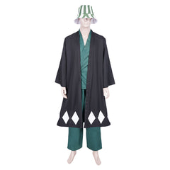 Kisuke Urahara Mantel Bleach Cosplay Halloween Karneval Kostüm