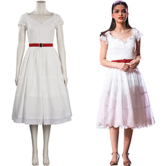 West Side Story Maria Vasquez Cosplay Kostüm Kleid Halloween Karneval Outfits