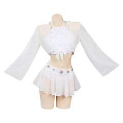 Prinzessin Leia Cosplay Bademode Damen Sommer Originell 3tlg. Bademode