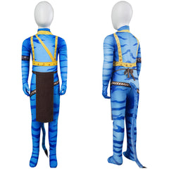 Kinder Avatar 2 Cosplay Kostüm Halloween Karneval Jumpsuit