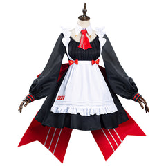 Genshin Impact x KFC Noelle Dienstmädchen Kleid Cosplay Kostüm