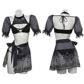 NieR:Automata YoRHa No.2 Sexy Bikini Damen Sommer 3tlg. Bademode