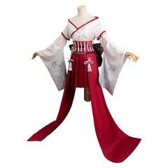 Genshin Impact Yae Miko Cosplay Kostüm Outfits Halloween Karneval Kimono