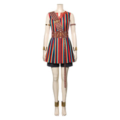 The Woman King Cosplay Nanisca Kostüm Halloween Karneval Outfits Version B