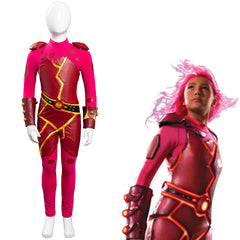 Die Abenteuer von Sharkboy und Lavagirl in 3-D Lavagirl Jumpsuit Cosplay Kostüm für Mädchen