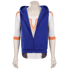 Street Fighter Ⅵ Luke Cosplay Kostüm Halloween Karneval Outfits