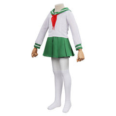 Kinder Inuyasha Higurashi Kagome Cosplay Kostüme Halloween Karneval Outfits