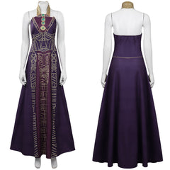 Black Panther: Wakanda Forever Cosplay Ramonda Kostüm Halloween Karneval Kleid