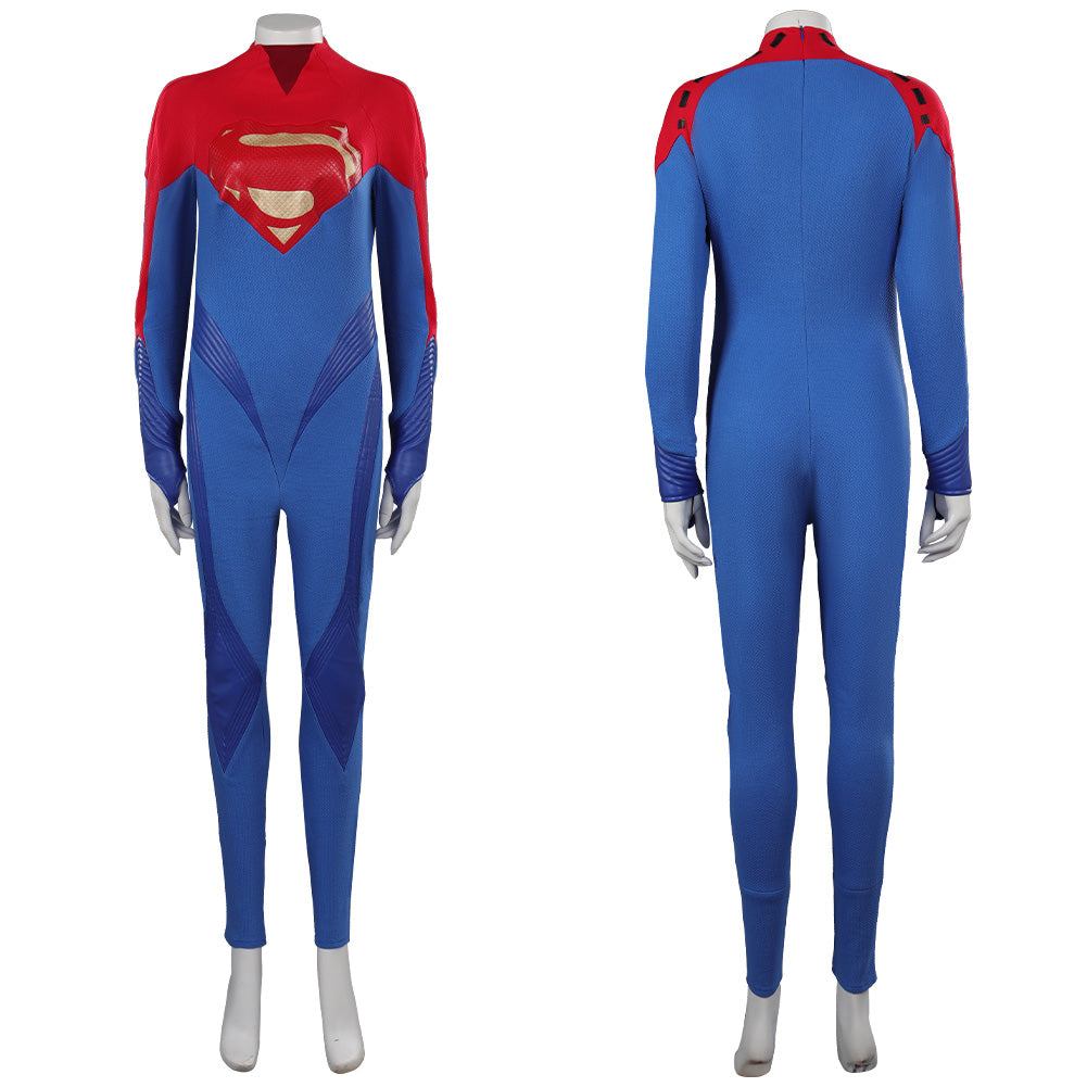 The Flash Supergirl Sasha Calle Jumpsuit Cosplay Kostüm Halloween Karneval Outfits