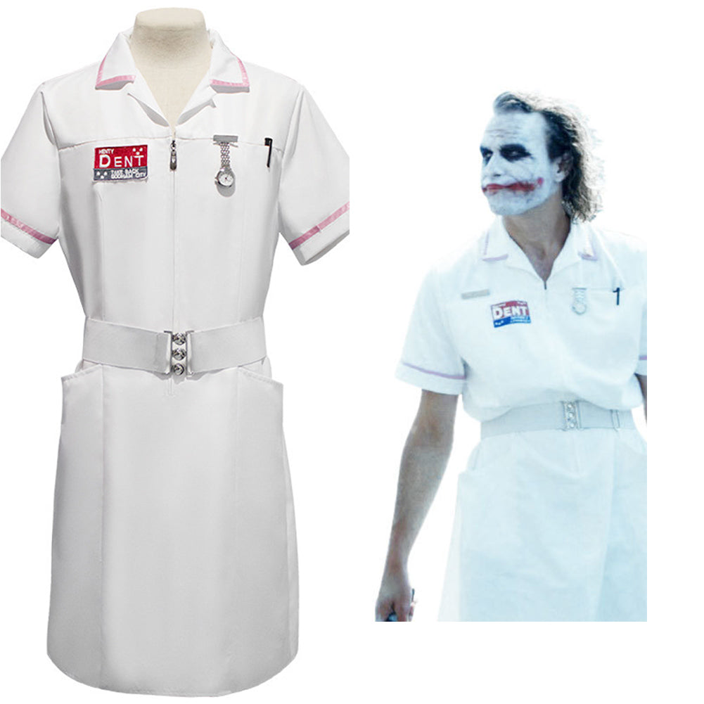 Batman Joker Cosplay Kostüm Krankenschwester Uniform Halloween Karneval Outfits