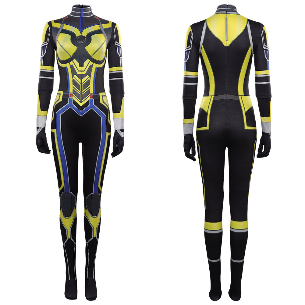 Ant-Man and the Wasp: Quantumania Cosplay Hope van Dyne Kostüm Halloween Karneval Jumpsuits