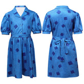 Kinder Roald Dahl’s Matilda the Musical Cosplay Matilda Kostüm Halloween Karneval Kleid