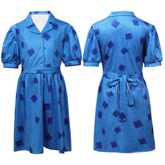 Kinder Roald Dahl’s Matilda the Musical Cosplay Matilda Kostüm Halloween Karneval Kleid