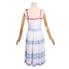 Crisis Core Final Fantasy VII Cosplay Aerith Gainsborough Kostüm Halloween Karneval Outfits