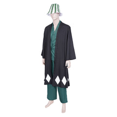 Kisuke Urahara Mantel Bleach Cosplay Halloween Karneval Kostüm