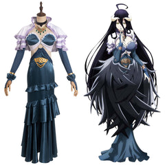 OVERLORD IV Albedo Cosplay Kostüm Outfits Halloween Karneval Kleid