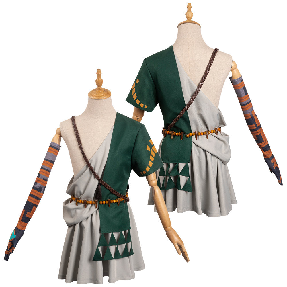 The Legend of Zelda: Tears of the Kingdom Link Kostüm Set Cosplay Halloween Karneval Outfits