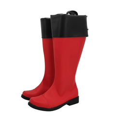 Mighty Morphin Power Rangers Jason Lee Scott Rot Ranger Stiefel Cosplay Schuhe